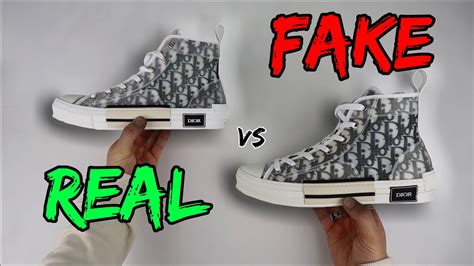 dior converse real vs fake|how to spot dior b23.